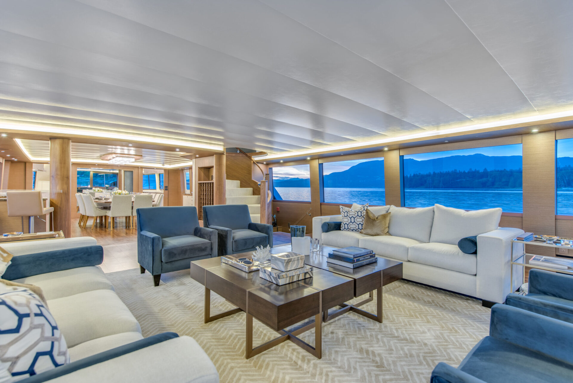 Interior of YAcht