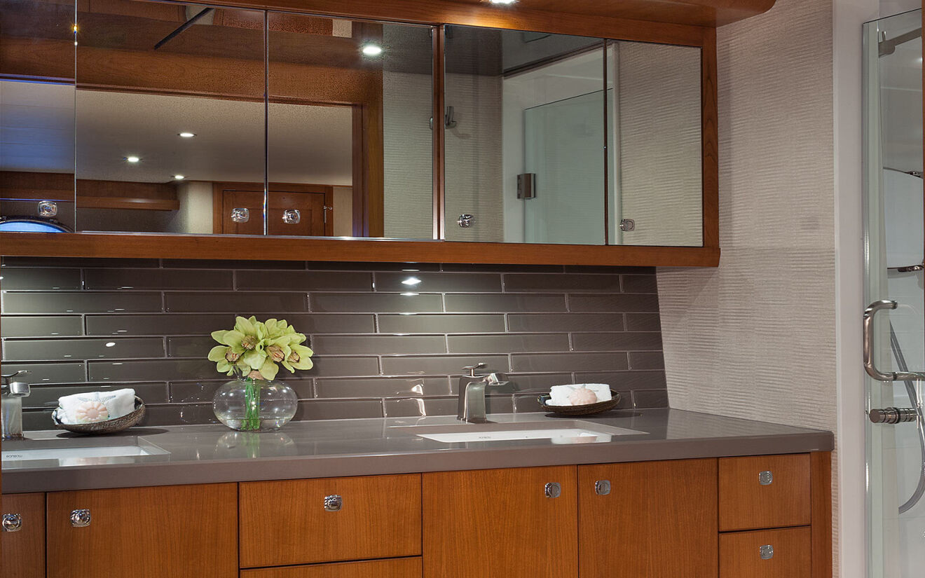 Elegant Yacht Bathroom